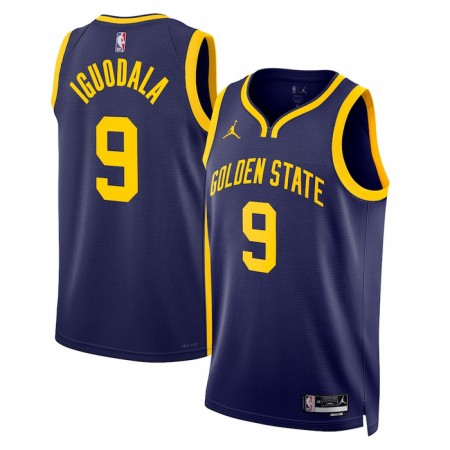 Camiseta Hombre Golden State Warriors Andre Iguodala 9 2022-23 Jordan Statement Edition Azul Swingman